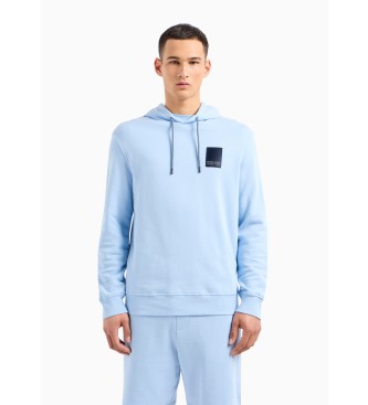 Armani Exchange Sweatshirt com logtipo azul