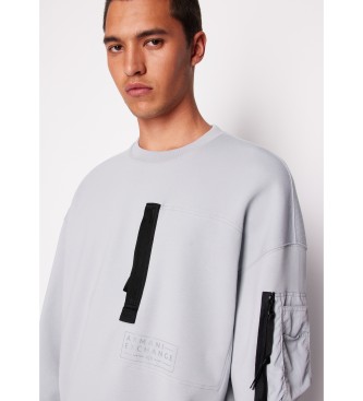 Armani Exchange Light grey sweatshirt