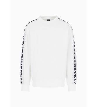 Armani Exchange Sweat-shirt blanc blanc