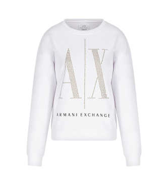 Armani Exchange Felpa bianca di Suts