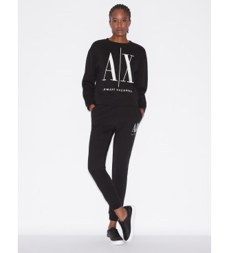 Armani Exchange Zwart sweatshirt