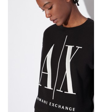 Armani Exchange Svart sweatshirt