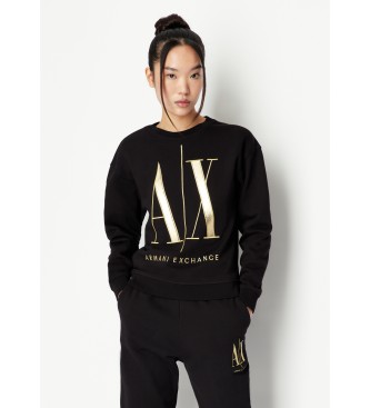Armani Exchange Sweatshirt Ax svart