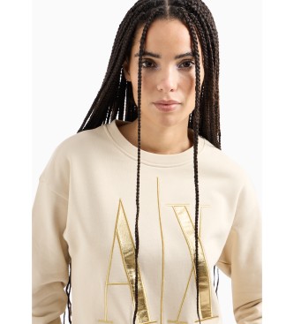 Armani Exchange Off-white sweatshirt