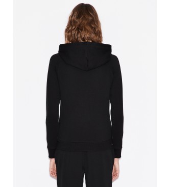 Armani Exchange Sudadera polar negro