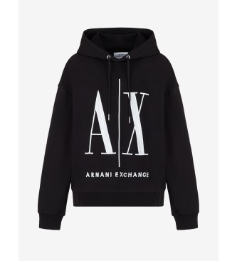 Armani Exchange Schwarzes Sweatshirt