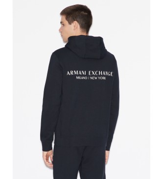 Armani Exchange Felpa casual blu scuro