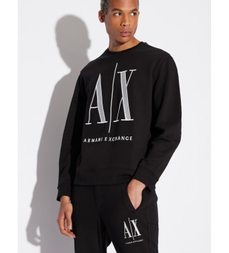 Armani Exchange ICON Necro Rundhalsausschnitt Sweatshirt