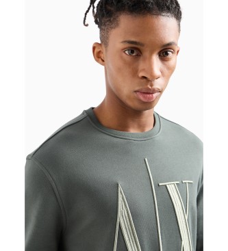 Armani Exchange Urban groen sweatshirt