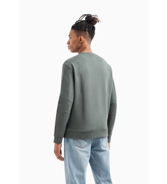 Armani Exchange Urban groen sweatshirt