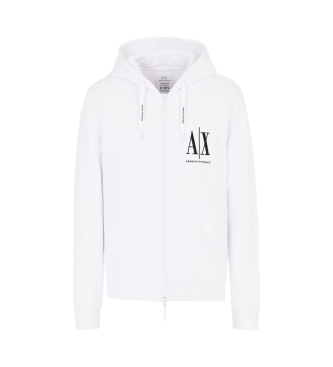 Armani Exchange Sweatshirt Fleece blanc