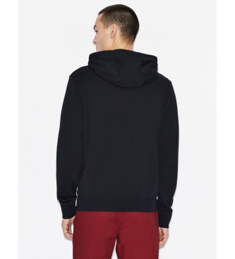 Armani Exchange Navy fleece sweatshirt