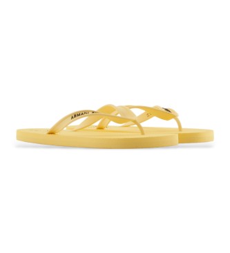 Armani Exchange Slippers XUQ002 yellow 