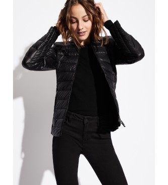 Armani Exchange Chaqueta acolchada con cremallera negro