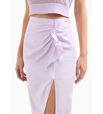 Armani Exchange Lilac Gonna Kjol