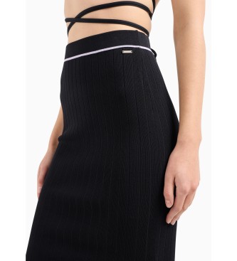 Armani Exchange Casualowa spódnica w kolorze czarnym