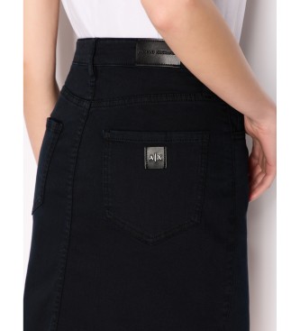 Armani Exchange Jupe midi noire