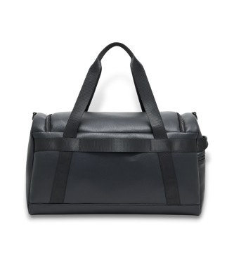 Armani Exchange Canvas bag made of black coated material