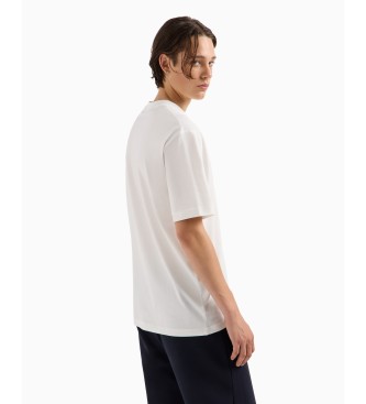 Armani Exchange T-shirt vit pocket