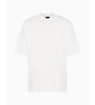 Armani Exchange T-shirt Zwaar wit