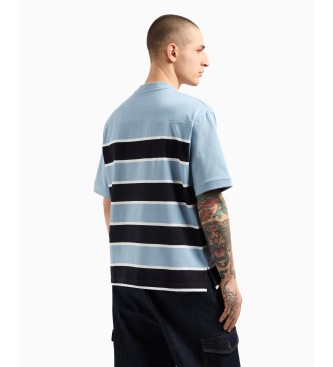 Armani Exchange Blue short sleeve t-shirt