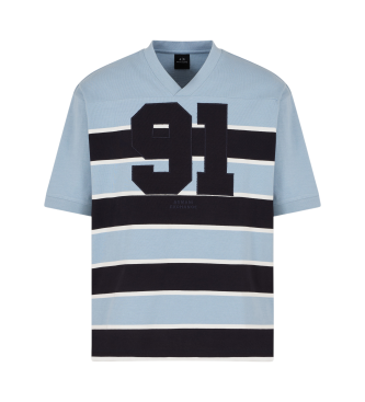 Armani Exchange Blue short sleeve t-shirt