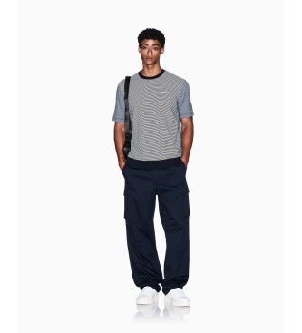 Armani Exchange T-shirt Soft navy
