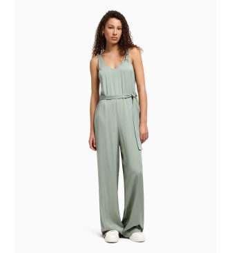 Armani Exchange Grn Maxi Jumpsuit
