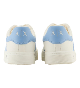 Armani Exchange Sneakers bicolore bianche e blu