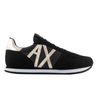 Armani Exchange Scarpe da ginnastica nere con logo