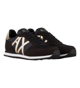 Armani Exchange Scarpe da ginnastica nere con logo