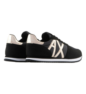 Armani Exchange Trningssko Logo sort