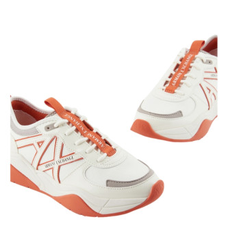 Armani Exchange Sapatos tcnicos branco, laranja