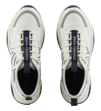 Armani Exchange Technical Shoes white