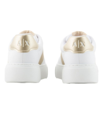 Armani Exchange Sneaker bianche bicolore