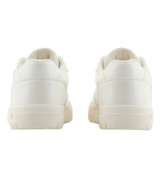 Armani Exchange Sneakersy Basic w kolorze białym