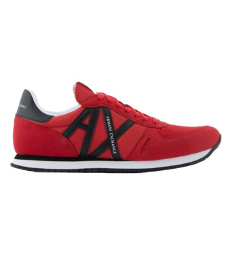 Armani Exchange Turnschuhe Fibre rot