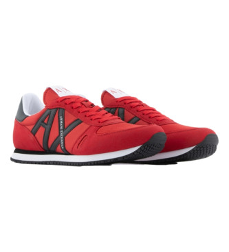 Armani Exchange Turnschuhe Fibre rot