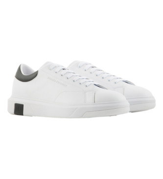Armani Exchange Action Leather Sneakers white