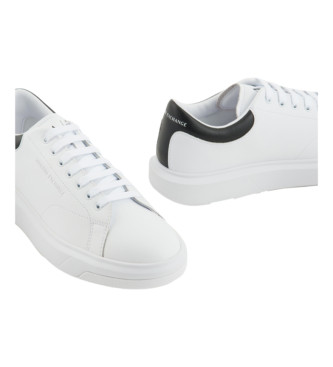 Armani Exchange Action lder sneakers hvid