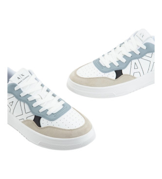 Armani Exchange Trainers Witte stof
