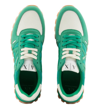 Armani Exchange Trainers Shades of green
