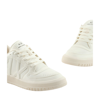 Armani Exchange Lace Up Sneakers beige