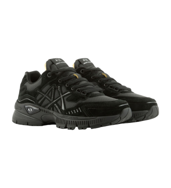 Armani Exchange Baskets  lacets noires