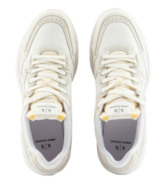 Armani Exchange Retro-skor i beige