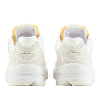 Armani Exchange Retro-skor i beige