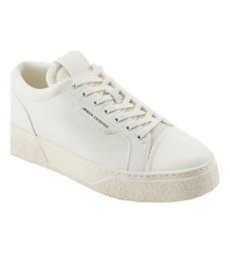Armani Exchange Sneakersy z białą powłoką