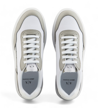 Armani Exchange Trainers 2 tones blanoo, grey