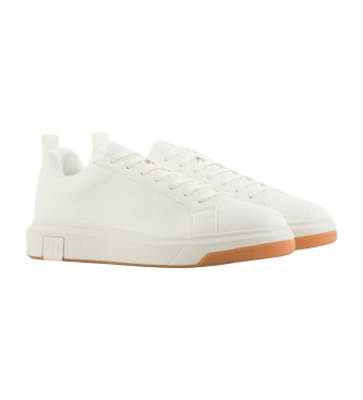 Armani Exchange Zapatillas tejido blanco