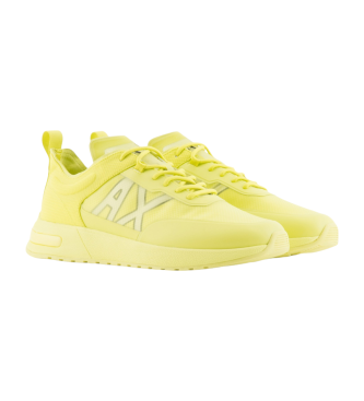 Armani Exchange Zapatillas nylon amarillo